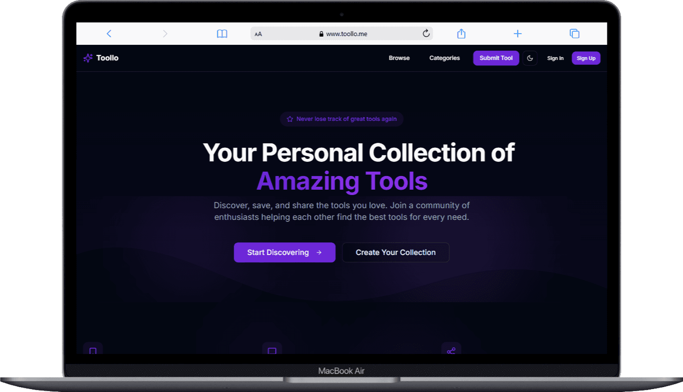 Toollo preview